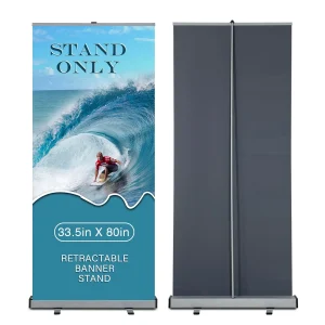 pullup banner, standard base