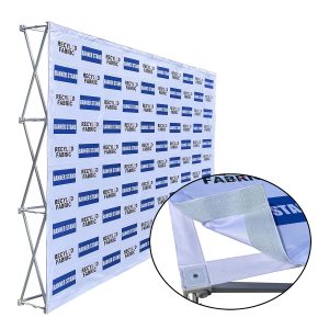 Extra Wide Stretchable Aluminium Magnetic Banner Stand 300*300cm