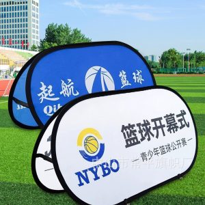 Horizontal Pop Out Sport A-Frame Outdoor Display Stand