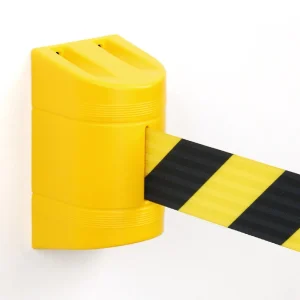 Wall Mounted Retractable Queue & Crowd Barrier